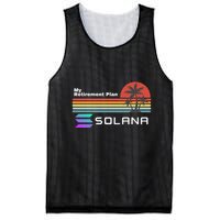 Solana Token, My Retirement Plan, Crypto, DeFi, Crypto Exchange, Solana Crypto Mesh Reversible Basketball Jersey Tank
