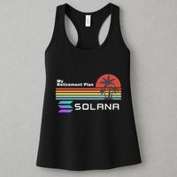 Solana Token, My Retirement Plan, Crypto, DeFi, Crypto Exchange, Solana Crypto Womens Tank Top