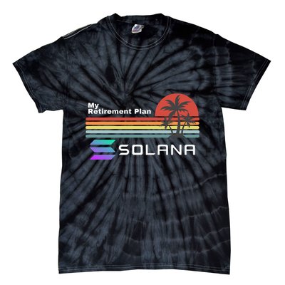 Solana Token, My Retirement Plan, Crypto, DeFi, Crypto Exchange, Solana Crypto Tie-Dye T-Shirt
