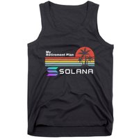 Solana Token, My Retirement Plan, Crypto, DeFi, Crypto Exchange, Solana Crypto Tank Top