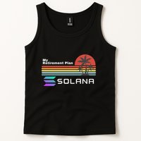 Solana Token, My Retirement Plan, Crypto, DeFi, Crypto Exchange, Solana Crypto Tank Top