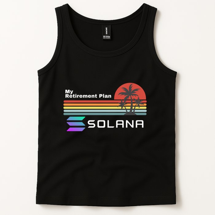Solana Token, My Retirement Plan, Crypto, DeFi, Crypto Exchange, Solana Crypto Tank Top
