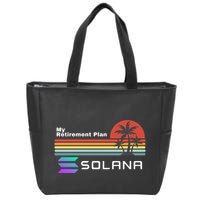 Solana Token, My Retirement Plan, Crypto, DeFi, Crypto Exchange, Solana Crypto Zip Tote Bag