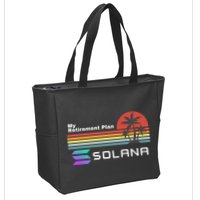 Solana Token, My Retirement Plan, Crypto, DeFi, Crypto Exchange, Solana Crypto Zip Tote Bag