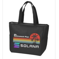 Solana Token, My Retirement Plan, Crypto, DeFi, Crypto Exchange, Solana Crypto Zip Tote Bag