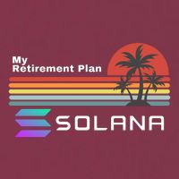 Solana Token, My Retirement Plan, Crypto, DeFi, Crypto Exchange, Solana Crypto 16oz Travel Tumbler
