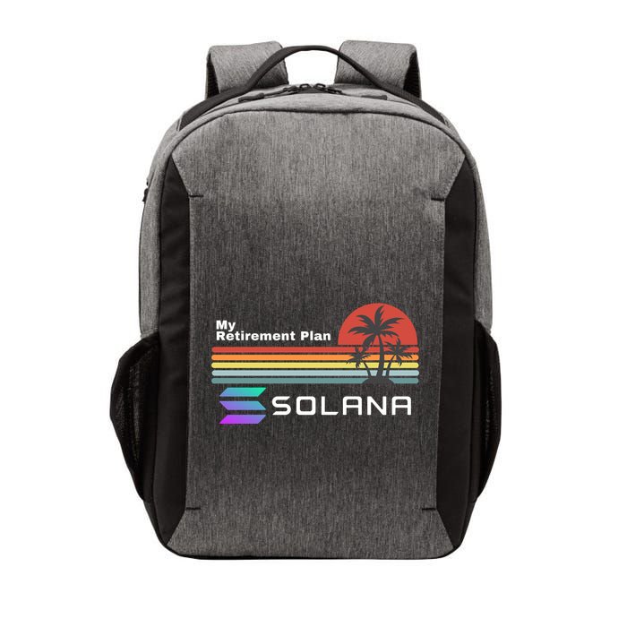 Solana Token, My Retirement Plan, Crypto, DeFi, Crypto Exchange, Solana Crypto Vector Backpack