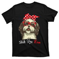 Shih Tzu Mama Funny Dog Lover Mothers Day Shitzu Dog Gift T-Shirt