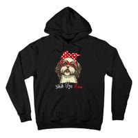 Shih Tzu Mama Funny Dog Lover Mothers Day Shitzu Dog Gift Tall Hoodie