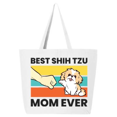 Shih Tzu Mama Best Shih Tzu Mom Ever 25L Jumbo Tote