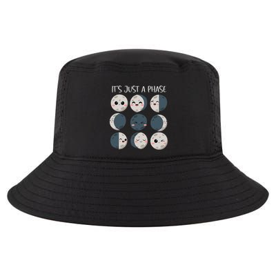 Science Teacher Moon Phases Scientist Cool Comfort Performance Bucket Hat