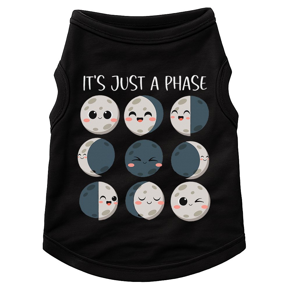 Science Teacher Moon Phases Scientist Doggie Tank