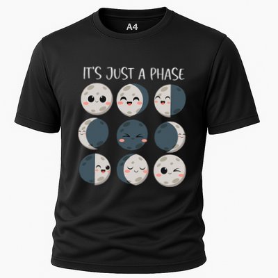 Science Teacher Moon Phases Scientist Performance Shirt