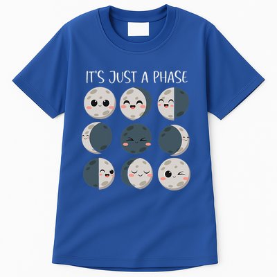 Science Teacher Moon Phases Scientist Tall T-Shirt