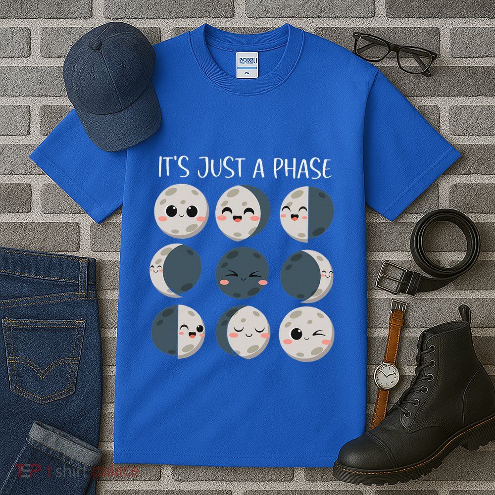Science Teacher Moon Phases Scientist Tall T-Shirt
