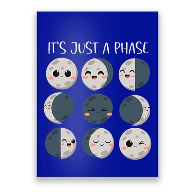 Science Teacher Moon Phases Scientist Poster