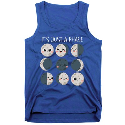 Science Teacher Moon Phases Scientist Tank Top