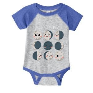 Science Teacher Moon Phases Scientist Infant Baby Jersey Bodysuit