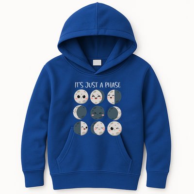 Science Teacher Moon Phases Scientist Kids Hoodie