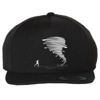 Stormchaser Tornado Meteorologist Storm Chasing Chaser Wool Snapback Cap