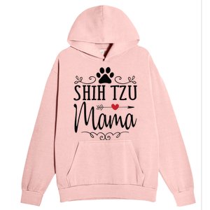 Shih Tzu Mama Shih Tzu Mama Gift For Shih Tzu Lover Urban Pullover Hoodie