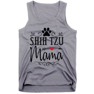 Shih Tzu Mama Shih Tzu Mama Gift For Shih Tzu Lover Tank Top