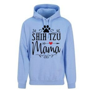 Shih Tzu Mama Shih Tzu Mama Gift For Shih Tzu Lover Unisex Surf Hoodie