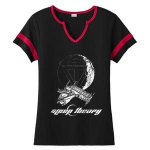 Sleep Theory Merchandise Moon Ladies Halftime Notch Neck Tee