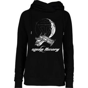 Sleep Theory Merchandise Moon Womens Funnel Neck Pullover Hood