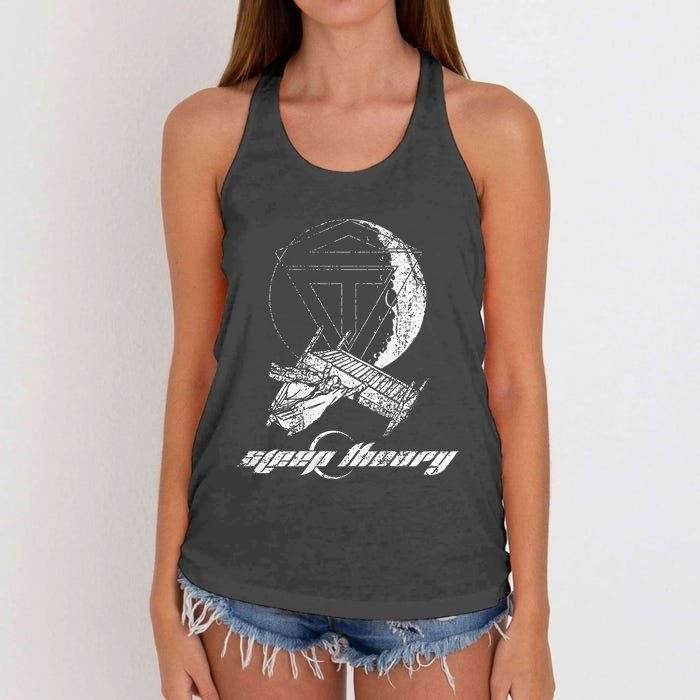 Sleep Theory Merchandise Moon Women's Knotted Racerback Tank