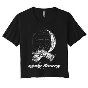 Sleep Theory Merchandise Moon Women's Crop Top Tee