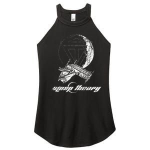 Sleep Theory Merchandise Moon Women's Perfect Tri Rocker Tank