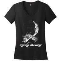 Sleep Theory Merchandise Moon Women's V-Neck T-Shirt