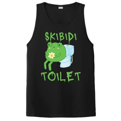 Skibid.I Toilet Meme Frog Meme Forg Funny Memes Brainrot Meme PosiCharge Competitor Tank