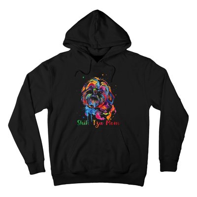 Shih Tzu Mom Shih Tzu Dog Lovers Mothers Day Gifts Hoodie