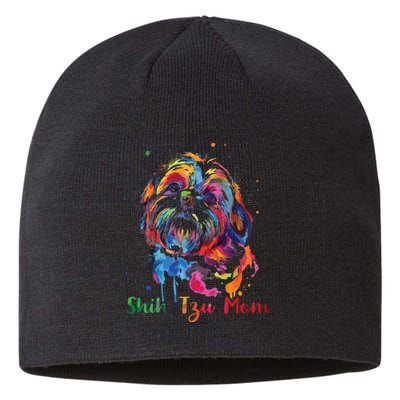 Shih Tzu Mom Shih Tzu Dog Lovers Mothers Day Gifts Sustainable Beanie