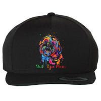 Shih Tzu Mom Shih Tzu Dog Lovers Mothers Day Gifts Wool Snapback Cap