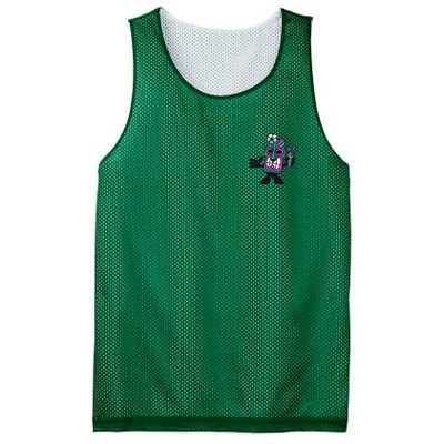 Snc Tiki Man Mesh Reversible Basketball Jersey Tank