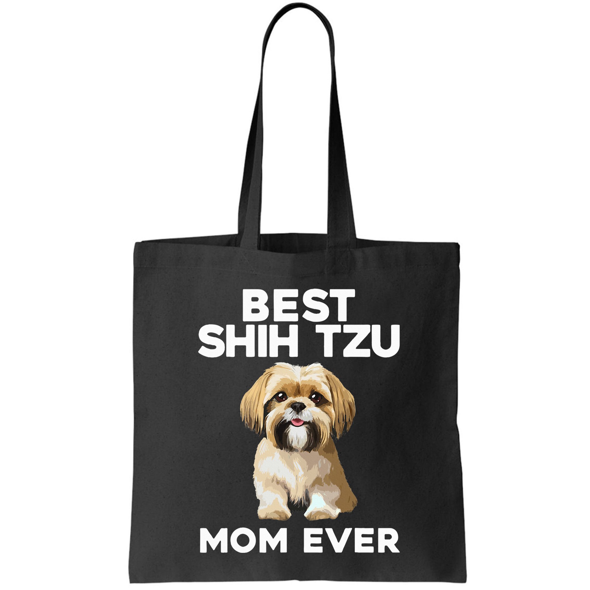=Shih Tzu Mom Design For Women Dog Lover Shih Tzu Bag