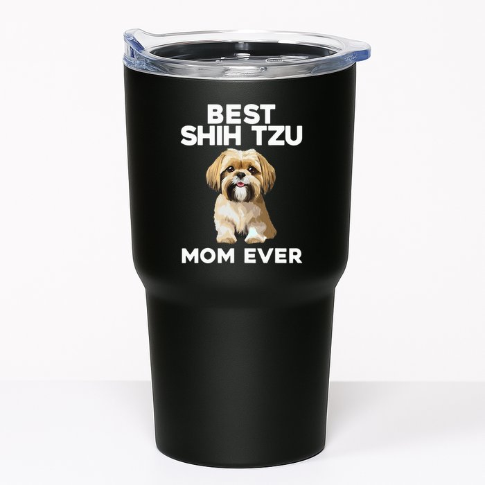 =Shih Tzu Mom Design For Women Dog Lover Shih Tzu Tumbler