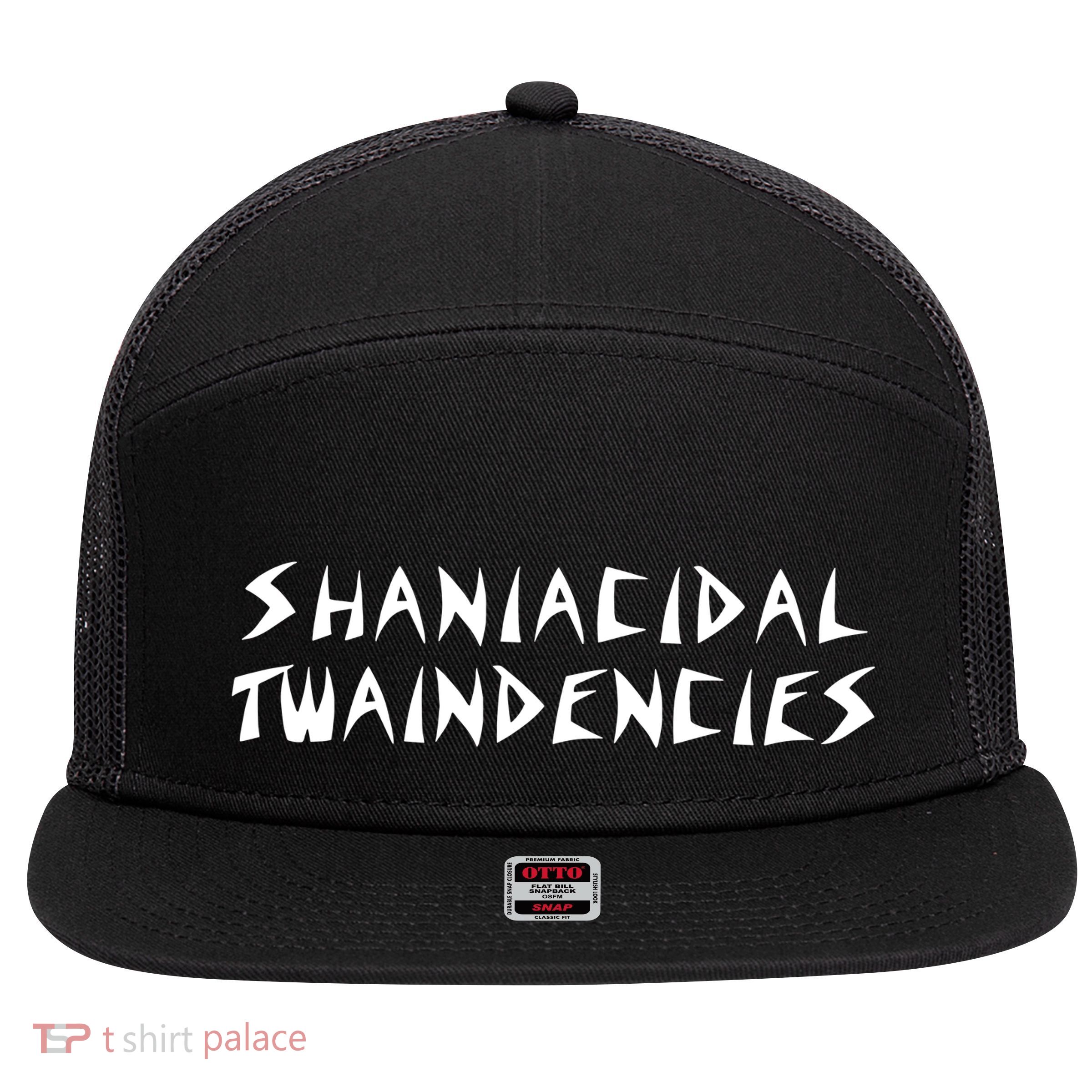 Shaniacidal Twaindencies Man I Feel Like A Pepsi 7 Panel Mesh Trucker Snapback Hat