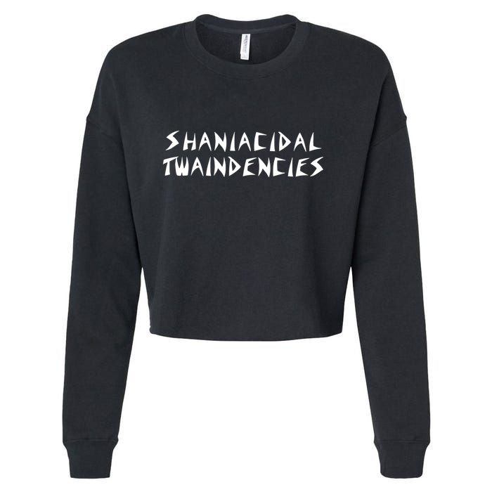 Shaniacidal Twaindencies Man I Feel Like A Pepsi Cropped Pullover Crew