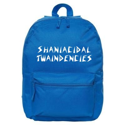 Shaniacidal Twaindencies Man I Feel Like A Pepsi 16 in Basic Backpack