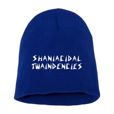 Shaniacidal Twaindencies Man I Feel Like A Pepsi Short Acrylic Beanie