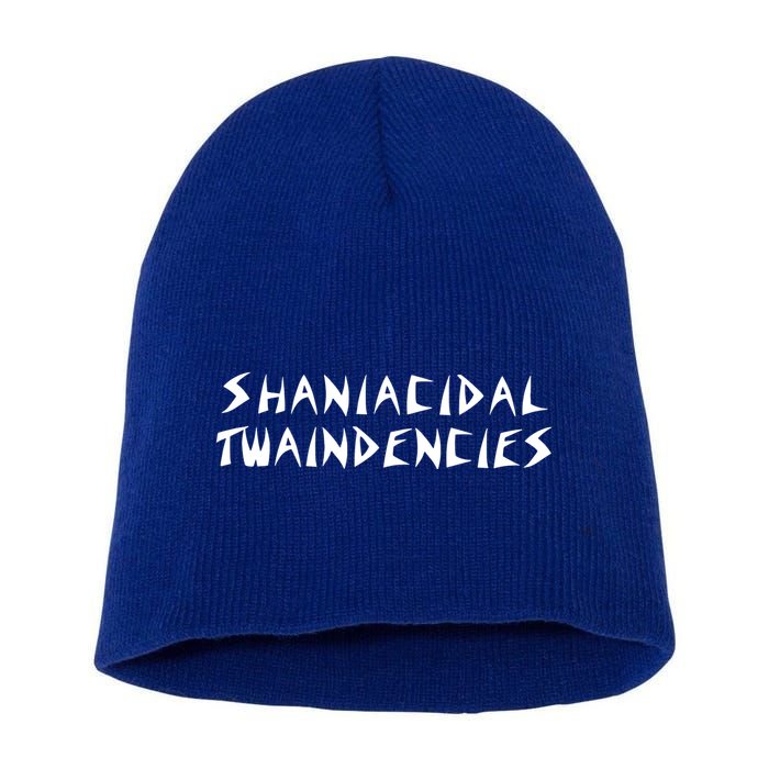 Shaniacidal Twaindencies Man I Feel Like A Pepsi Short Acrylic Beanie
