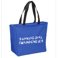 Shaniacidal Twaindencies Man I Feel Like A Pepsi Zip Tote Bag