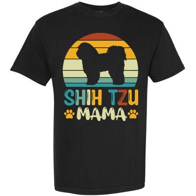 Shih Tzu Mama Garment-Dyed Heavyweight T-Shirt