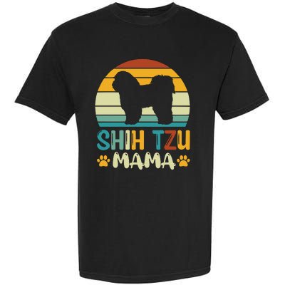 Shih Tzu Mama Garment-Dyed Heavyweight T-Shirt