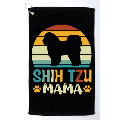 Shih Tzu Mama Golf Towel