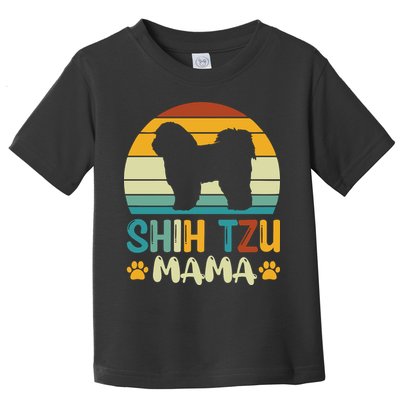 Shih Tzu Mama Toddler T-Shirt